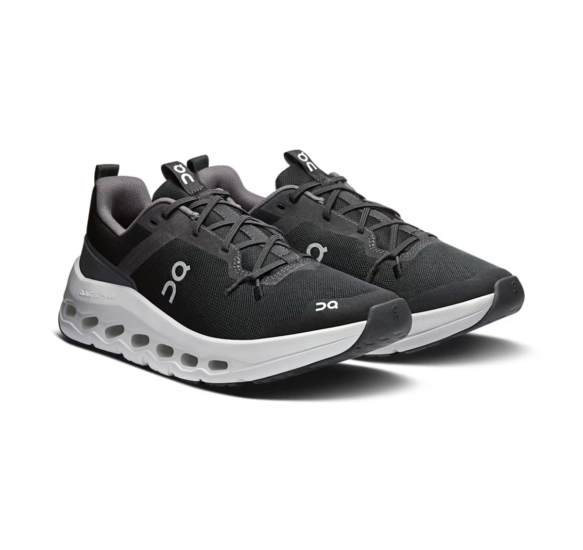On Big Kids' Cloudleap Black/White Athletic Shoes