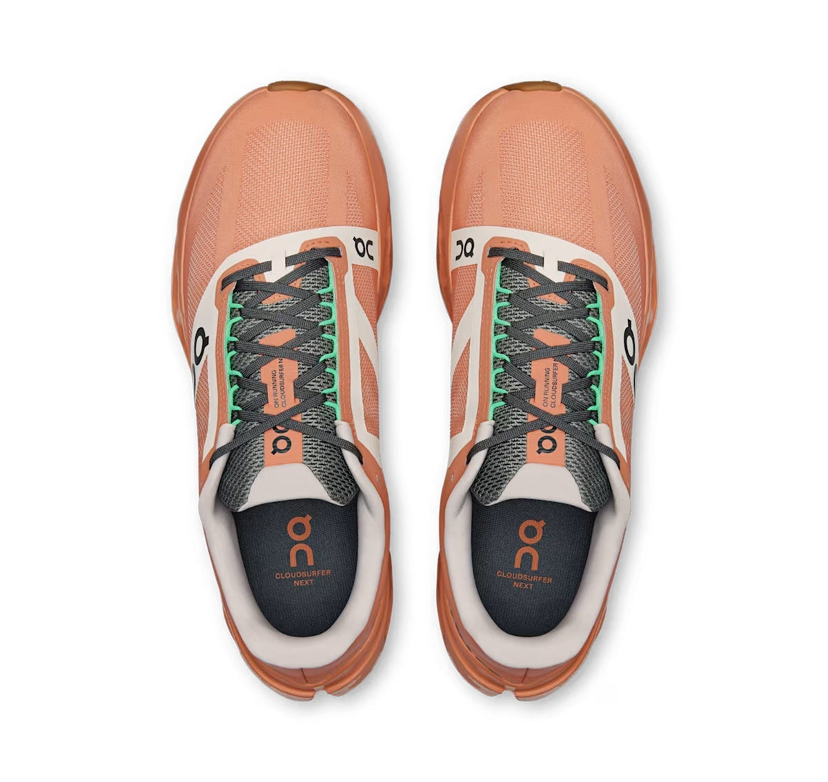 On Women's Cloudsurfer Next Z5 Canyon/White Running Shoes