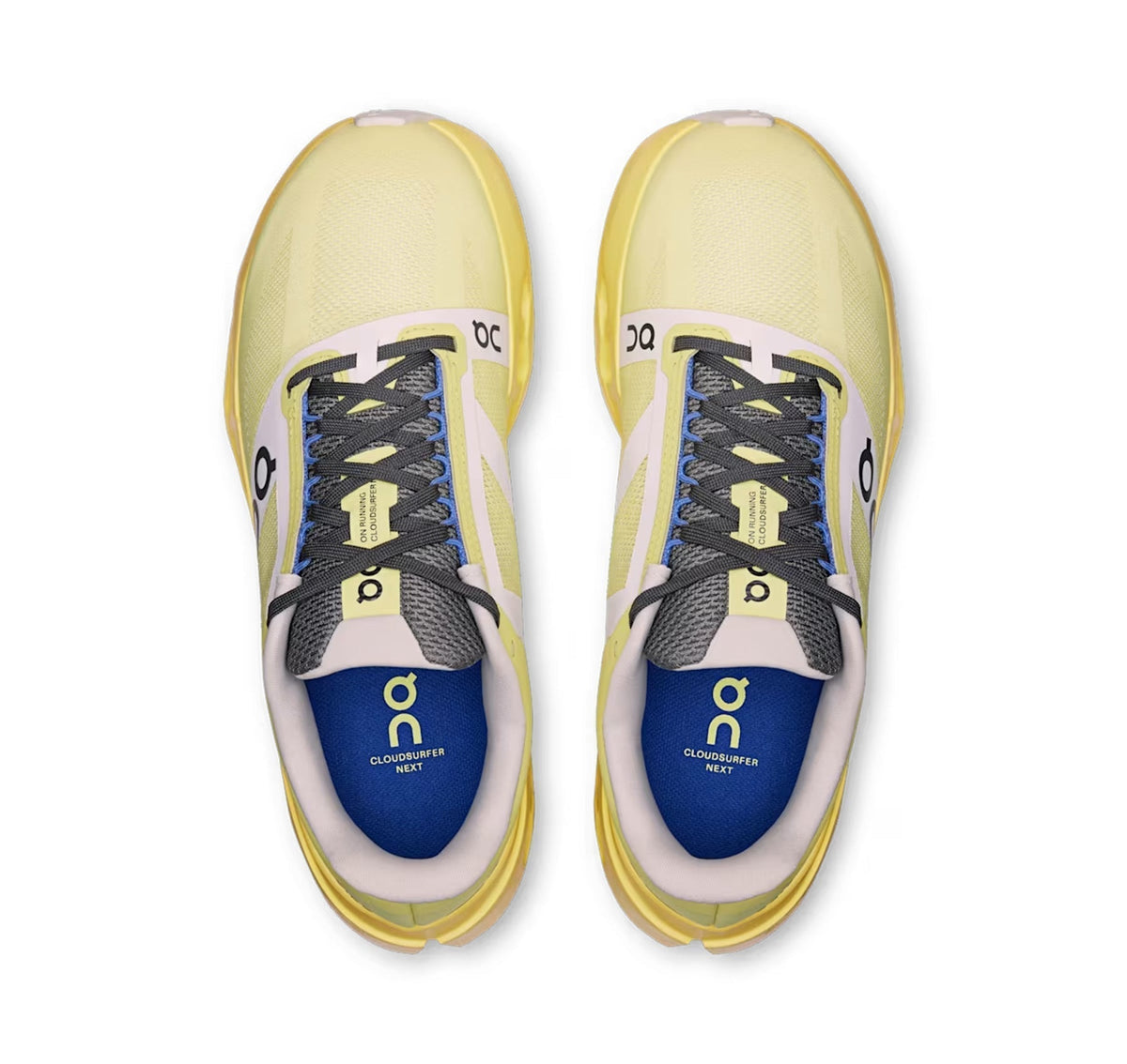 On Women's Cloudsurfer Next Z5 Limelight/White Running Shoes