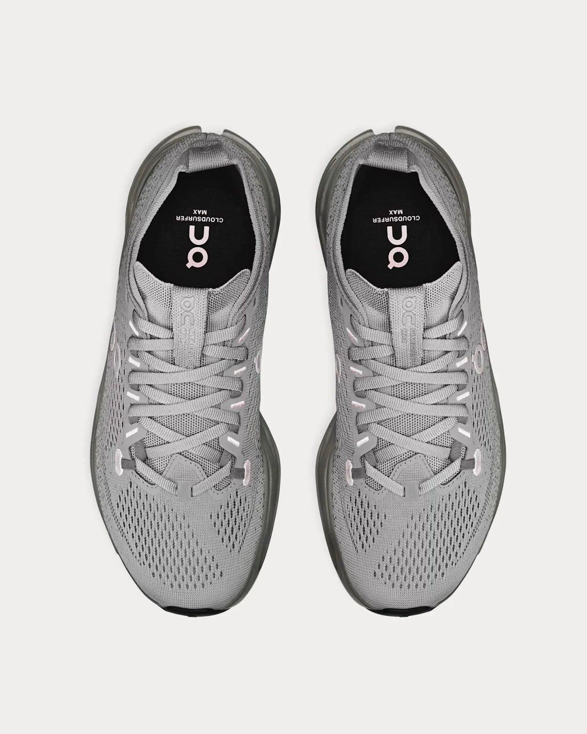 On Cloudsurfer Max Alloy Asphalt Running Shoes